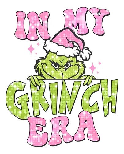 Playera Navideña En Mi Era De Grinch