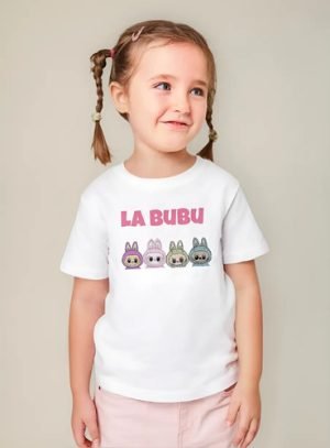 D_960268-MLM89026934817_072025-O.jpg Playera Infantil Labubu