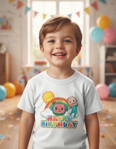 D_961253-MLM94886017957_102025-O.jpg Combo 2 Playeras Unisex + 1 Playera Infantil Cocomelon