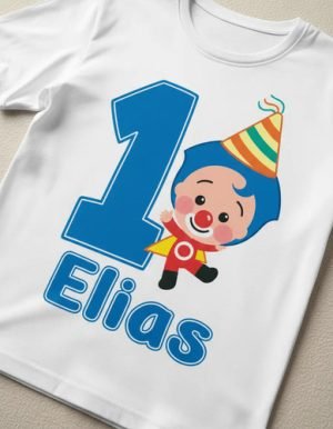 Combo 3 Playeras De Plim Plim Con Gorrito Papa Mama E Hijo