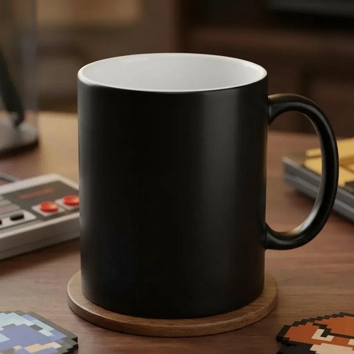 Taza Mágica Super Mario Bros Cambia De Color 11 Oz Cerámica
