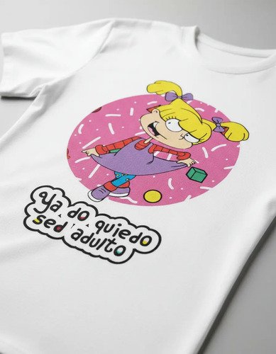 D_968322-MLM94094134523_102025-O.jpg Playera Rugrats Ya Do Quiedo Sed Adulto Unisex