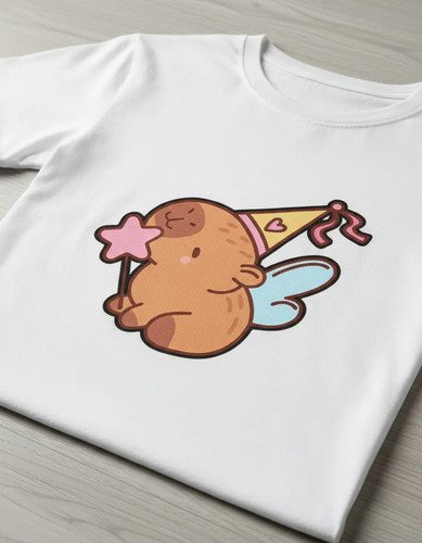 D_972382-MLM94589331086_102025-O.jpg Playera Inafantil Capibara De Hada
