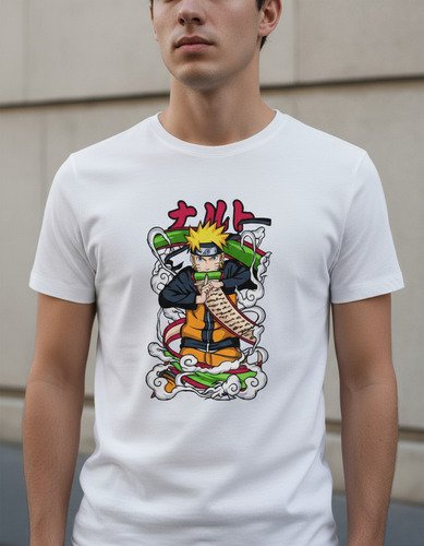 Playera Naruto Pergamino Adulto Unisex