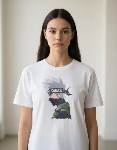 D_975071-MLM92911652640_092025-O.jpg Playera De Kakashi Anime Naruto Unisex