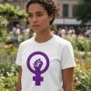 Playera Con El Logo Para 8 De Marzo