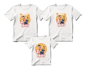 Combo 2 Playeras Unisex + 1 Playera Infantil Bely Y Beto