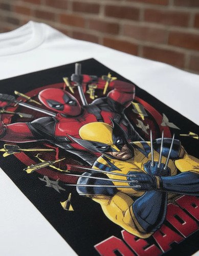 D_979605-MLM92977717928_092025-O.jpg Playera De Deadpool Y Wolverine 3 Unisex