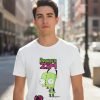 D_979898-MLM94455454474_102025-O.jpg Playera Invasor Zim Personaje De Gir Unisex
