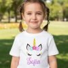 Kit Familiar 3 Playeras Personalizadas Unicornio