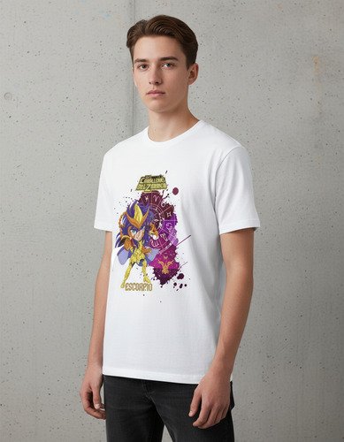 D_986532-MLM94574596584_102025-O.jpg Playeras De Los Caballeros Del Zodiaco Unisex