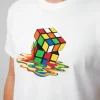 Playera Con Diseño De Cubo Rubik