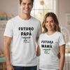 2 Playeras Personalizadas Futuros Papás