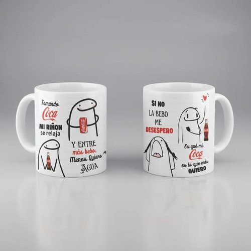 D_986979-MLM93667082034_102025-O.jpg Taza Coca Me Relaja 355 Ml Flork Deformito