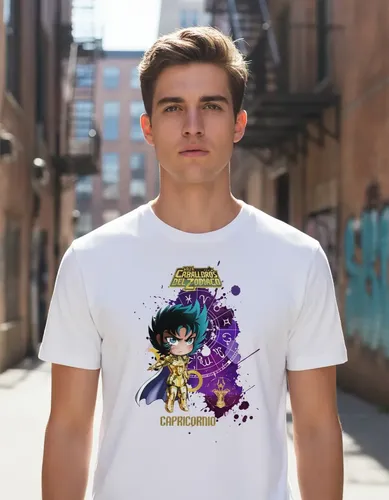 D_989054-MLM94900443507_102025-O.webp Playeras De Los Caballeros Del Zodiaco Unisex