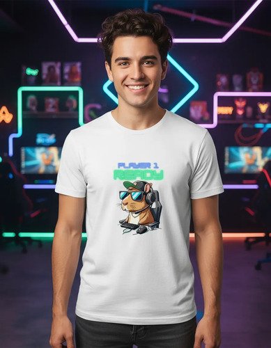 Playera Infantil Capibara Gamer
