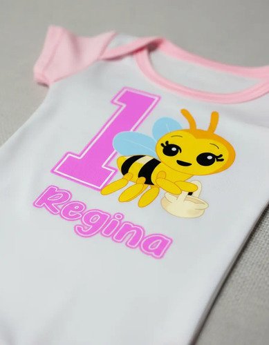 D_989599-MLM92875827086_092025-O.jpg Pañalero De Abejita Chiquitita Para Bebé De 3 A 12 Meses
