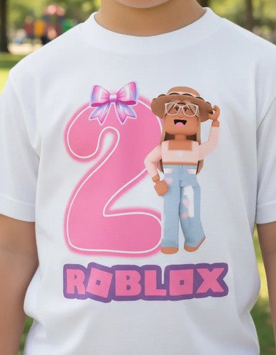 D_990498-MLM92622129949_092025-O.jpg Playera Personalizada Para Cumpleaños De Roblox