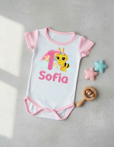 D_992181-MLM93289154837_092025-O.jpg Pañalero De Abejita Chiquitita Para Bebé De 3 A 12 Meses