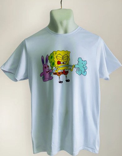 D_992529-MLM85880728481_062025-O.jpg Playera Bob Esponja Gym