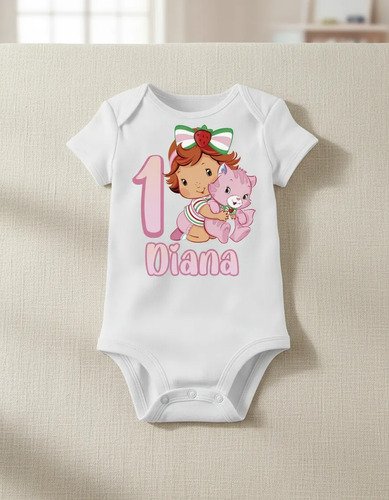 Pañalero Rosita Fresita Personalizado