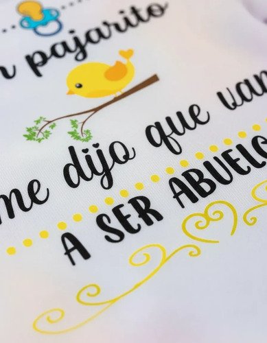 D_779391-MLM114617948175_072026-O.jpg Pañalero Un Pajarito Me Dijo Que Van Hacer Abuelitos