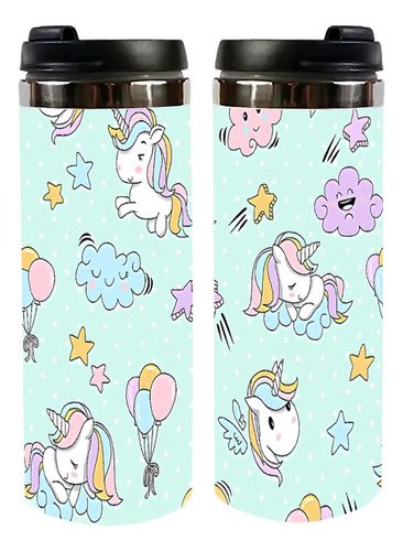 Termo Unicornio Kawaii 450 Ml