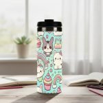 Termo Gatitos Kawaii 450 Ml